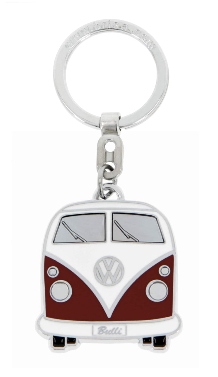 BRISA VW Collection - Volkswagen Emaillierter Metall Schlüssel-Anhänger-Ring Schlüsselbund-Accessoir