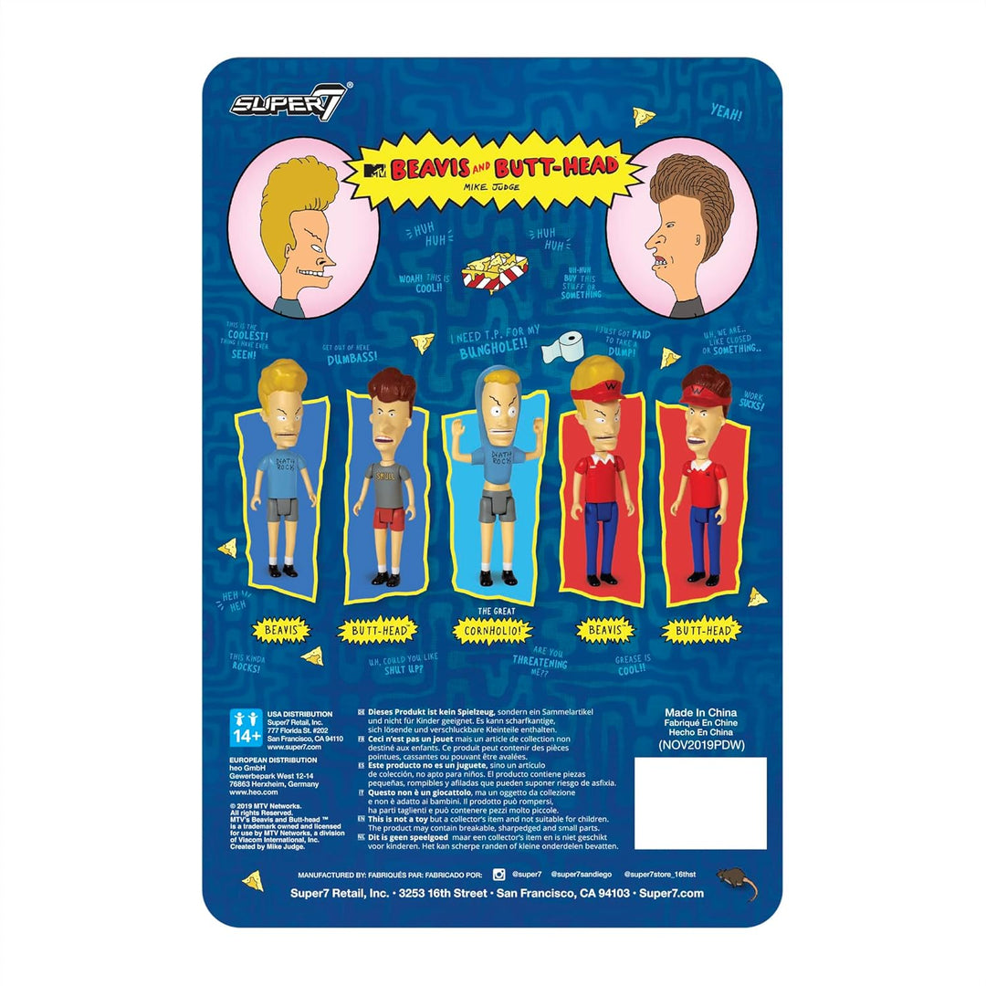 Super7 Beavis and Butt-Head The Great Cornholio – 12,7 cm grosse Beavis und Butt-Head Actionfigur, K