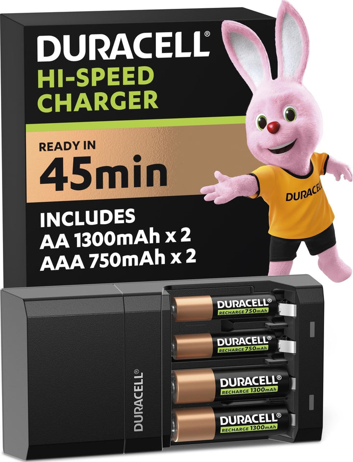 Duracell 45 Minuten Batterieladegerät, 1 Stck.