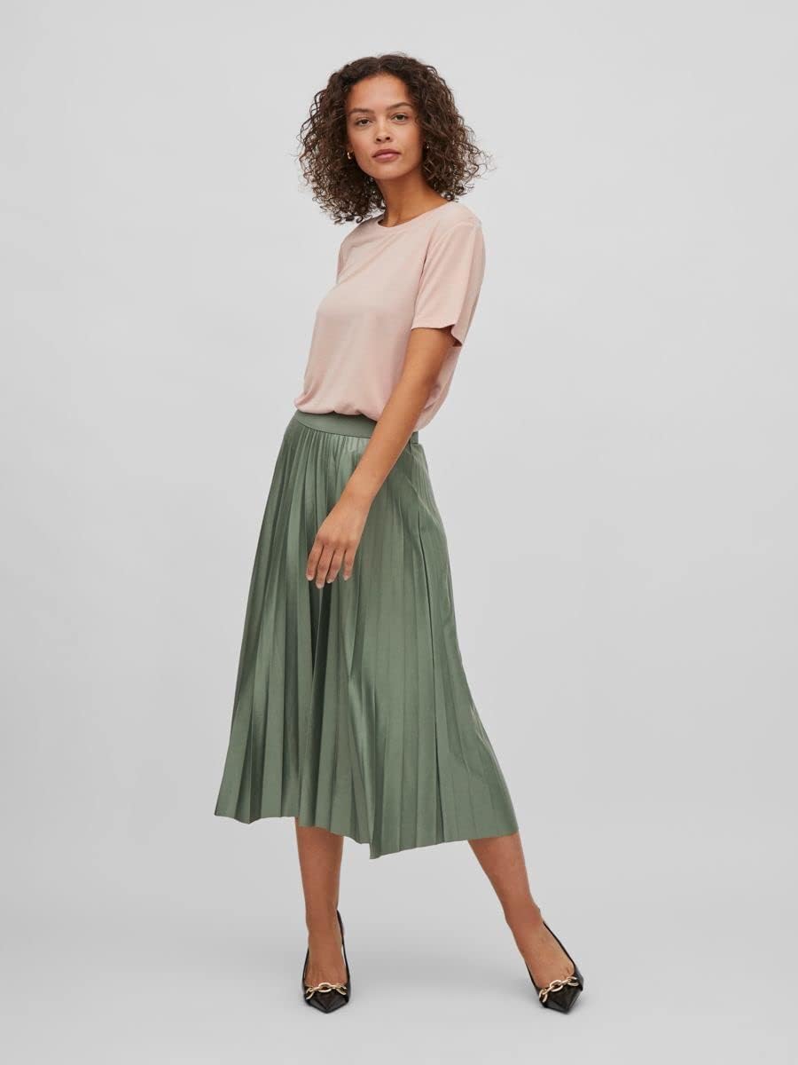 Vila Damen Vinitban Skirt/Su-Noos Rock XS Laurel Wreath, XS Laurel Wreath
