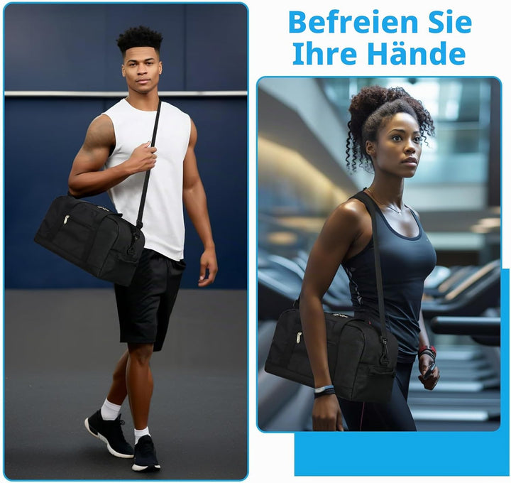 Klein Mini Reisetasche, Sporttasche 18L Small Duffel Bag XS, Schulsporttasche, Weekender, Fitnesstas