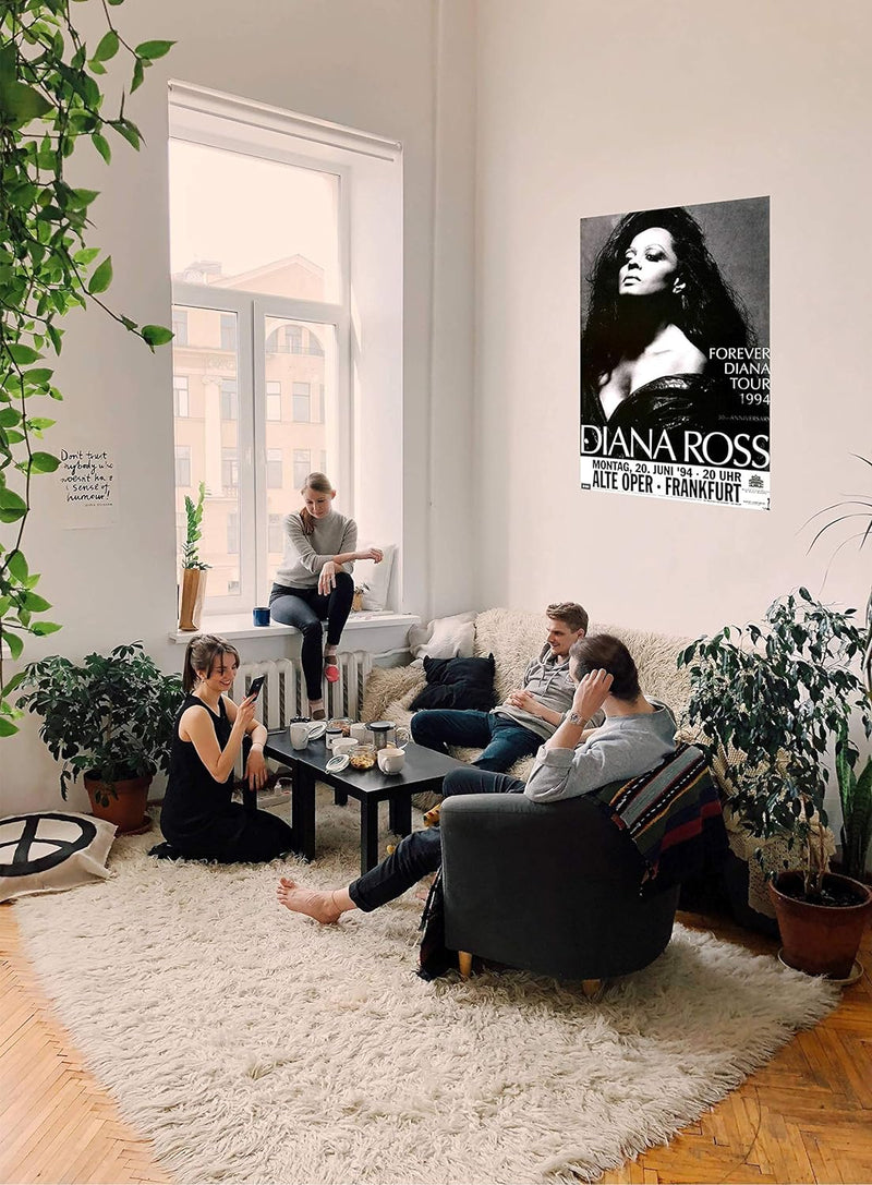 Diana Ross - Forever Diana, Frankfurt 1994 » Konzertplakat/Premium Poster | Live Konzert Veranstaltu