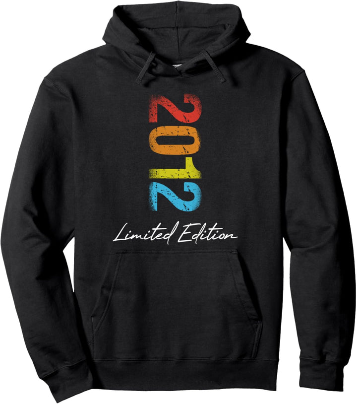 Geburtstag 2012 Limited Edition Geschenk Used Grunge Vintage Pullover Hoodie