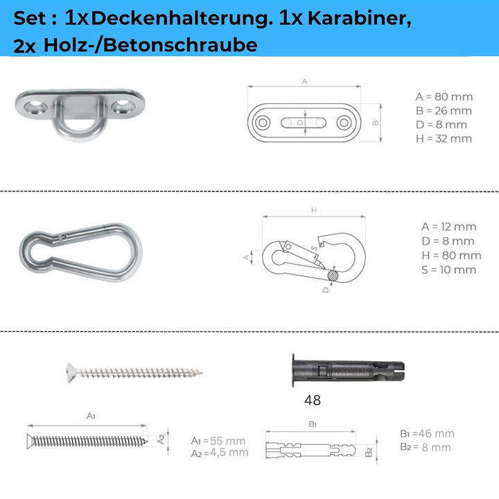 MAMOI® Baby Türhopser mit Haken zur Befestigung | Turschaukel Baby | Hüpfschaukel für Babys | Türhop