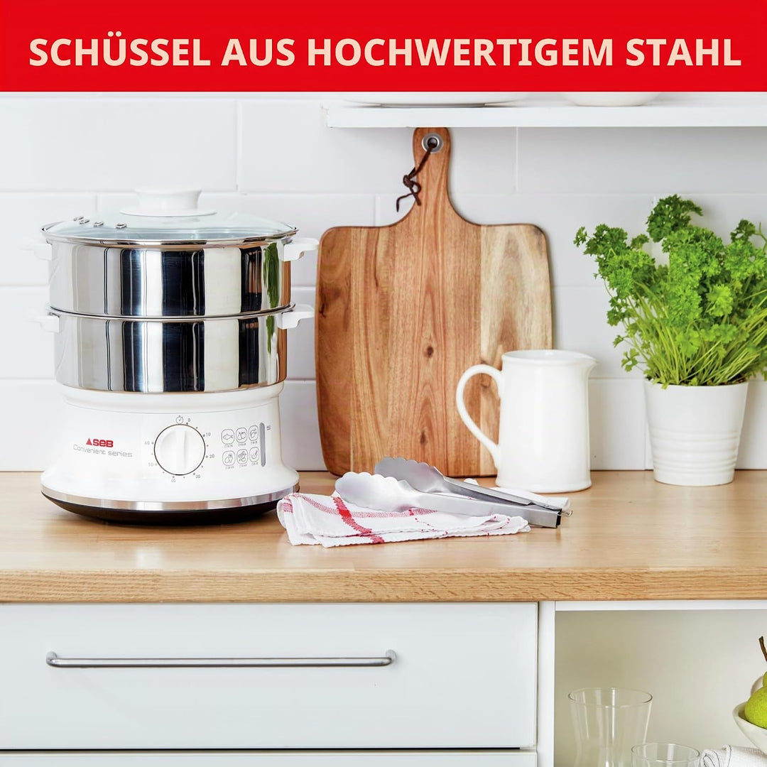 Seb VC145100 Dampfgarer, Edelstahl,