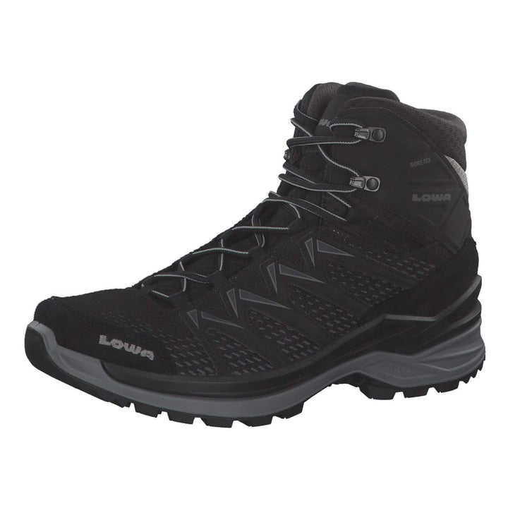 LOWA Stiefel mittel INNOX PRO GTX MID [2024] 46.5 EU Blau Grau, 46.5 EU Blau Grau