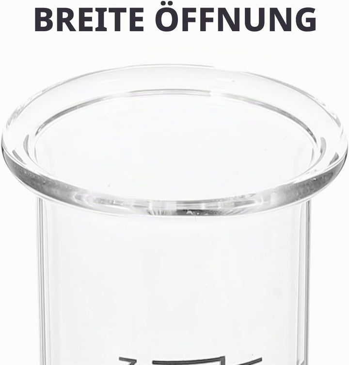 Garneck Regenmesser Ersatzglas Für Niederschlagsmessung – Frostsicheres Reagenzglas Für Garten Und O