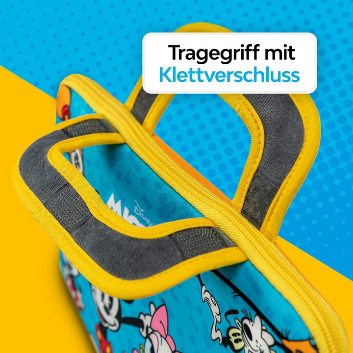 Pebble Gear Disney Mickey Mouse Kindertasche - universelle Tragetasche geeignet für 7 Zoll Kids Tabl