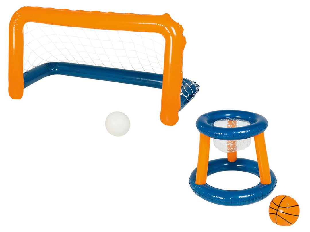 Crivit Pool Spielgeräte Badespass Wasserspielzeug Outdoor Spielwaren (Tor und Basketballkorb), Tor u