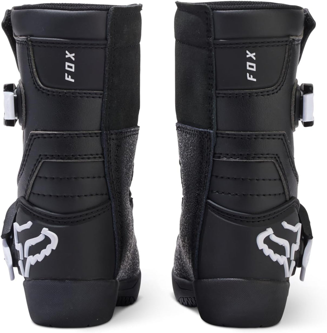 Fox Racing Unisex Kinder Comp Motocross-Stiefel 30 EU Schwarz, 30 EU Schwarz