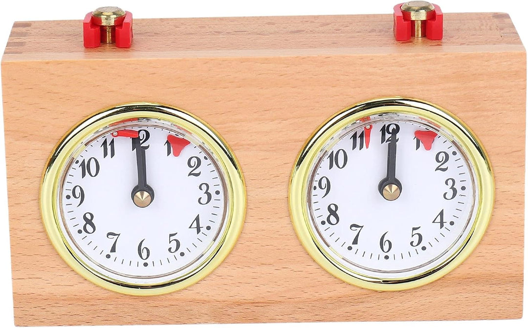 Jevina Schach Timer, Professionelle Digitale Internationale Schach Uhr, Hölzerne Count Up Down Schac