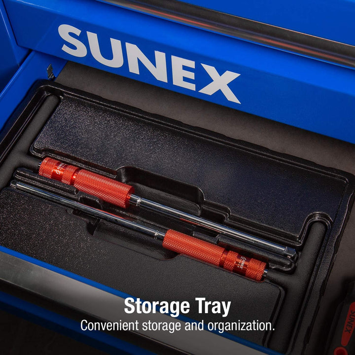 Sunex 9727 1/4-Zoll und 3/8-Antrieb Verstellbare T-Griff Geschwindigkeit Schlüssel Set, 2-teilig