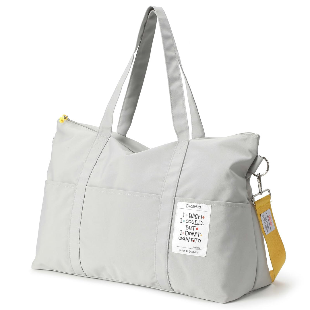 Dizdvizd Sporttasche für Damen, Reisetasche für Kurz Trips, Übernachtungstasche Handgepäcktasche, wa