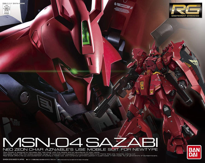 Bandai Spirits RG 1/144 MSN-04 SAZABI