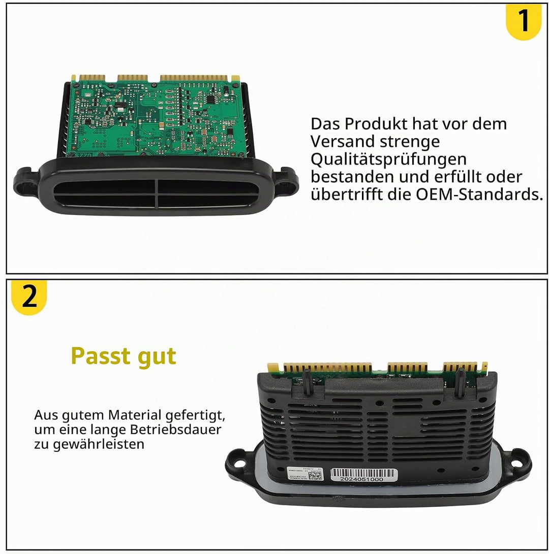 ZEALfix 63117316217 TMS Xenon Scheinwerfermodul Scheinwerfereinheit Ersatz passend für 5er F10/F11/F
