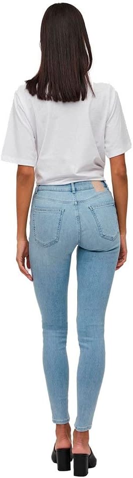 Vila Damen Jeans XS / 32L Light Blue Denim, XS / 32L Light Blue Denim