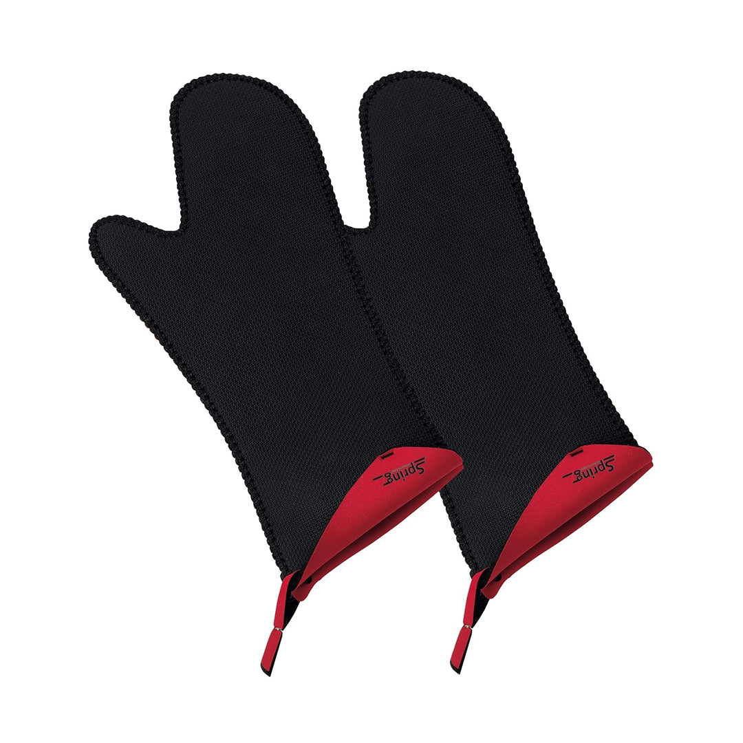 Spring Backhandschuhe, Normal, 20 9406 56 02, Schwarz, 33 x 15 cm, Schwarz