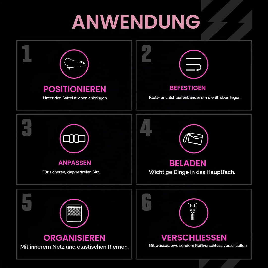 Muc Off Saddle Bag 700ml One Size