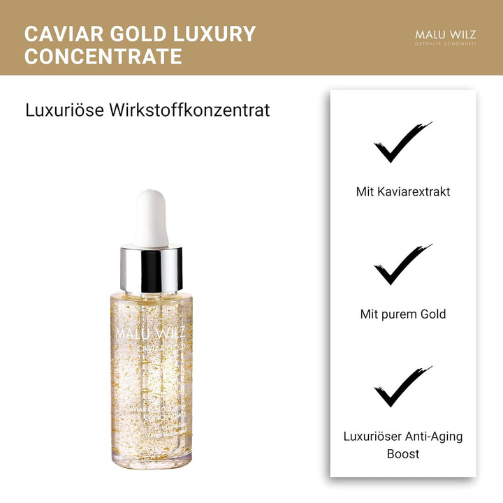Malu Wilz Kosmetik Caviar Gold Luxury Concentrate 30 ml