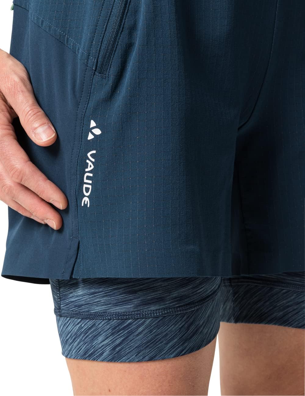 VAUDE Damen Hose Women's Altissimi Shorts 38 Dark Sea Uni, 38 Dark Sea Uni
