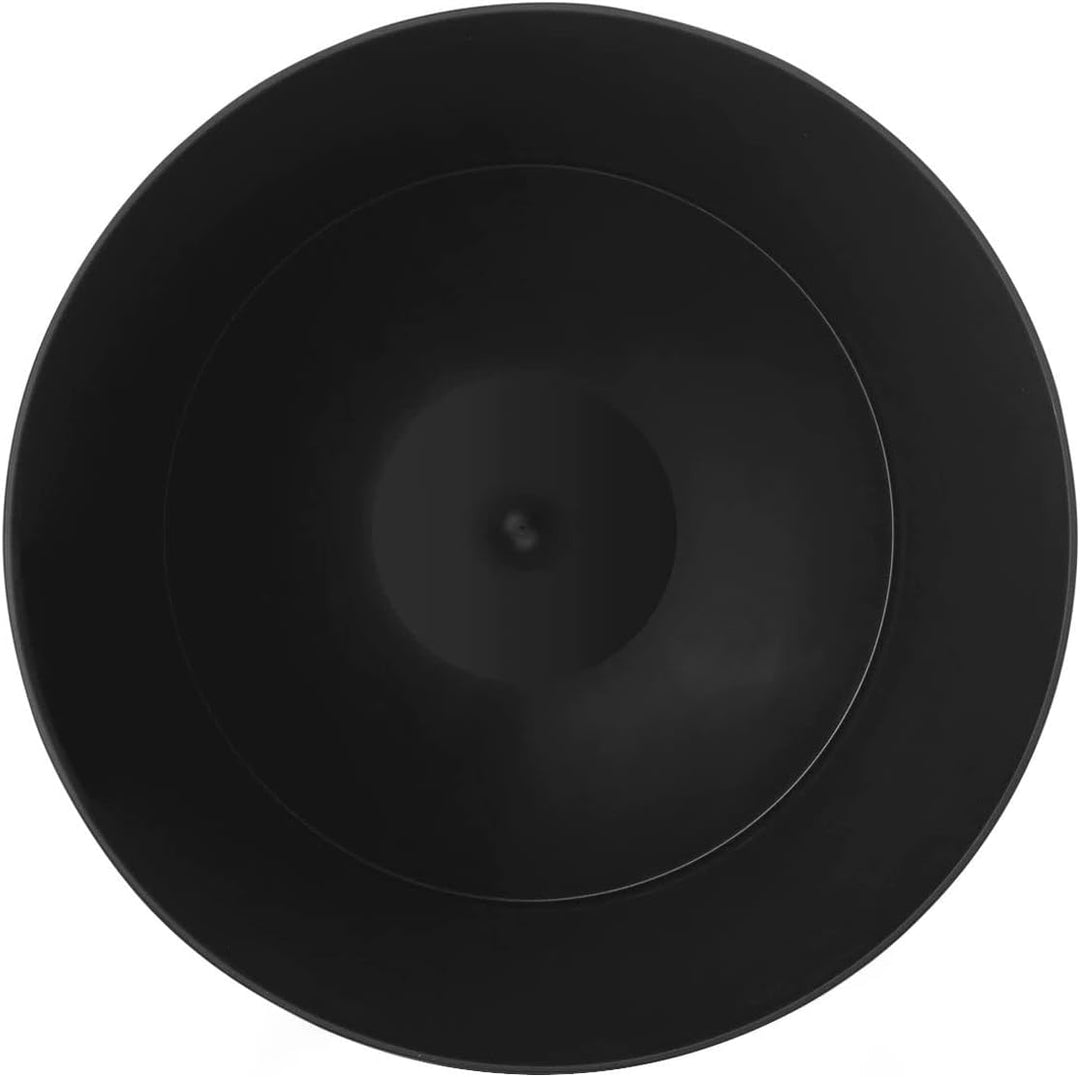 Kartell Papierkorb, Plastik, Schwarz, 25 x 25 x 38 cm Nero, Nero