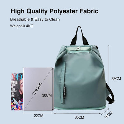FANDARE Fitnessstudio-Rucksack Handgepäck Sporttasche Übernachtung Reisetaschen Handtasche Damen Her