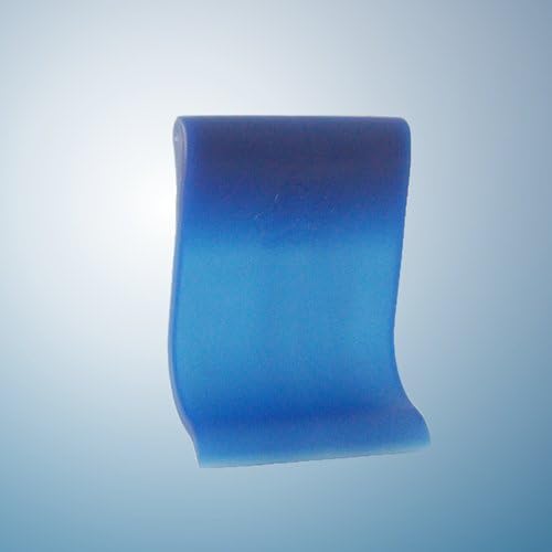 Spätzlereibe mit Spezialschaber für lange und kurze Spätzle und 4 Teigkarten, blau