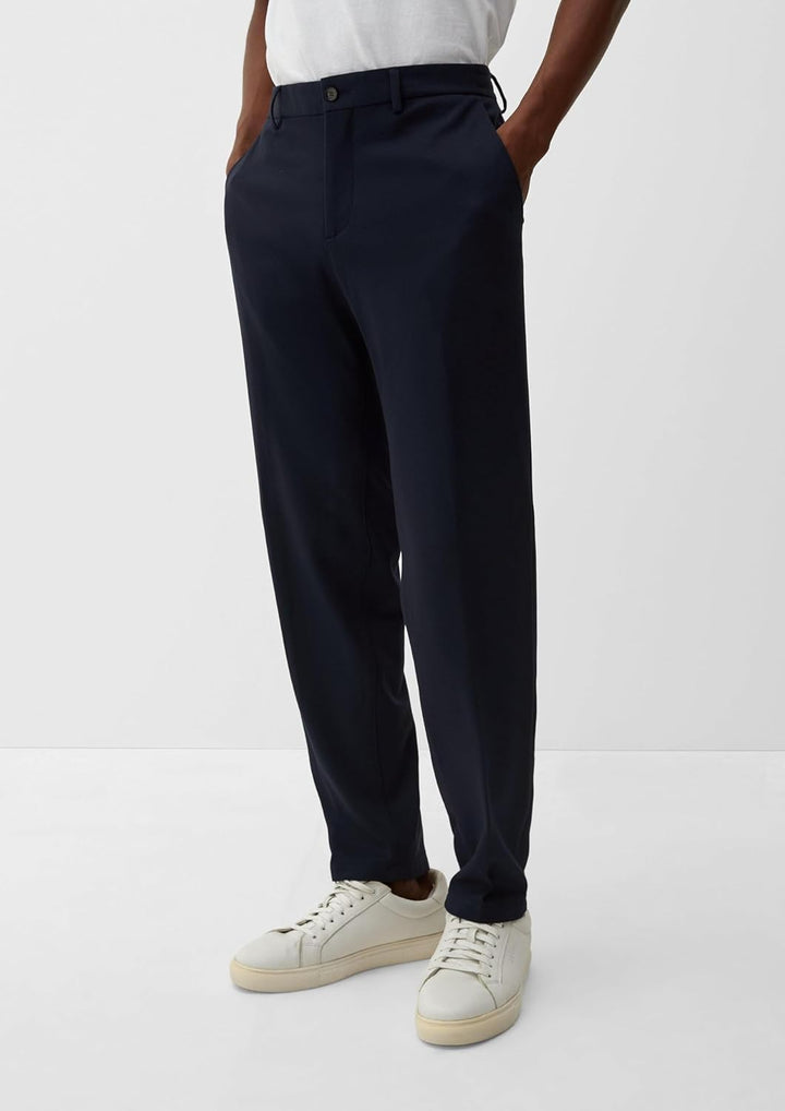 s.Oliver BLACK LABEL Herren Slim: Jogg Suit-Hose Dark Blue 40