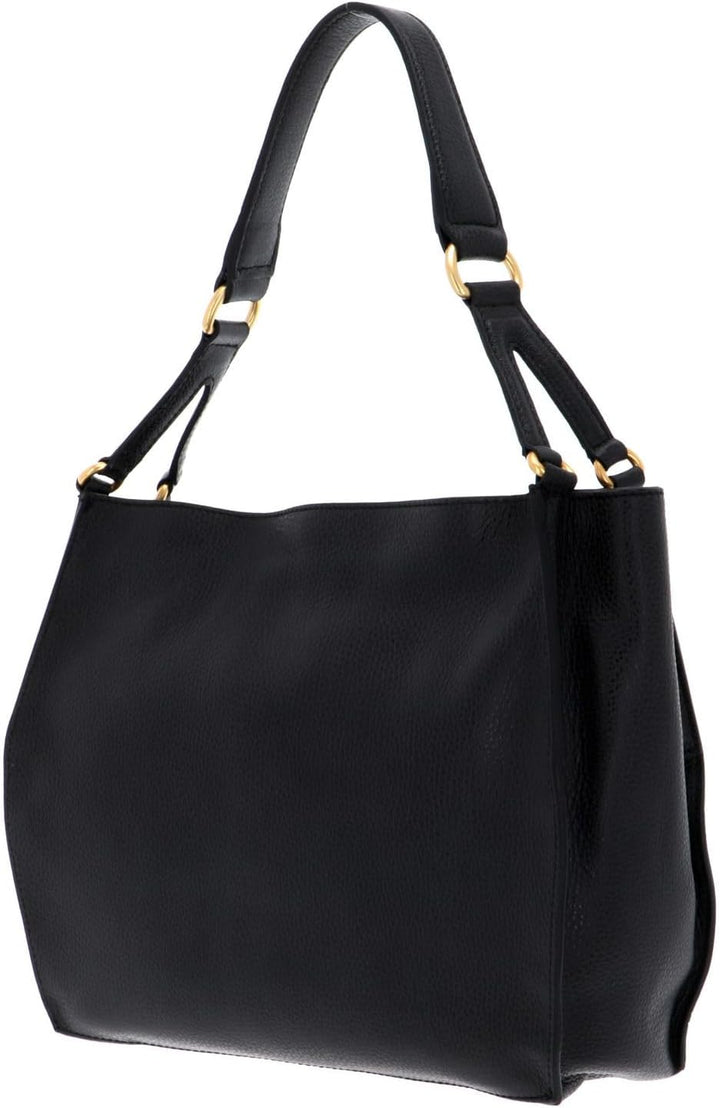 GIANNI CHIARINI Borsa Pelle Shopping Bag Nero