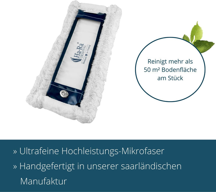 Ha-Ra Bodenwischtuch Nano Gold Soft I langlebiger Boden-Wischer zur Reinigung für Böden &amp; Wände I Be