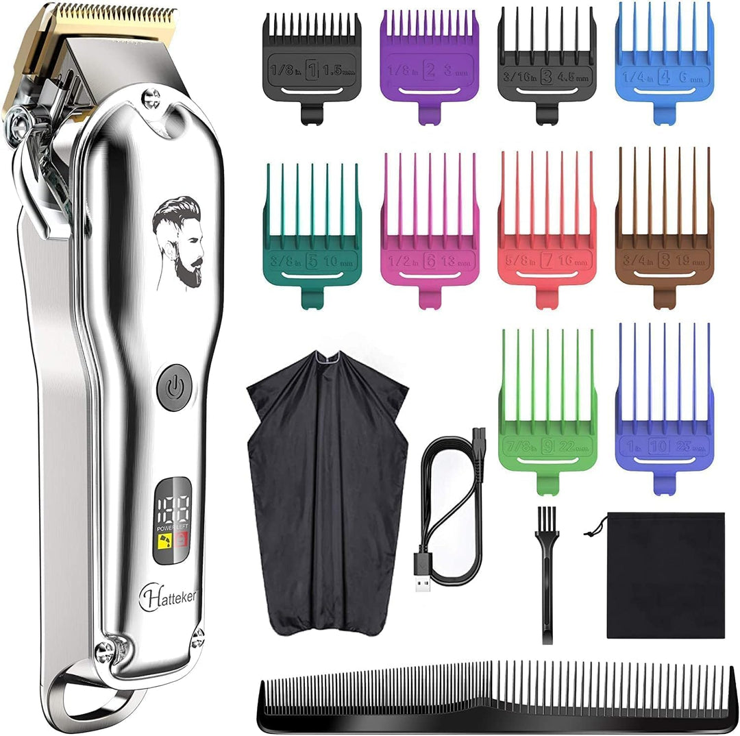 Hatteker Haarschneidemaschine Profi Haarschneider Herren Haartrimmer Bartschneider Barttrimmer Präzi