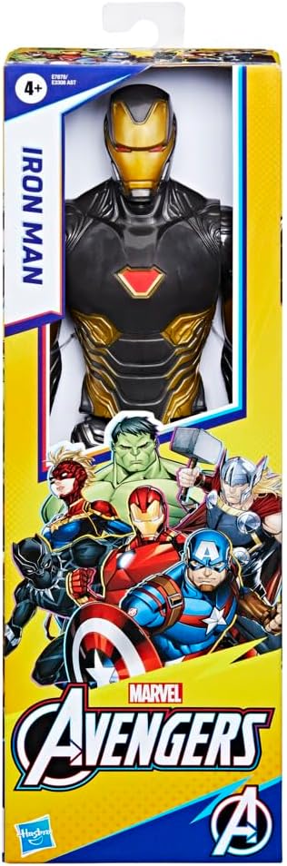 Marvel Avengers Titan Hero Series Blast Gear Actionfigur Iron Man 30 cm für Kinder ab 4 Jahren IRON