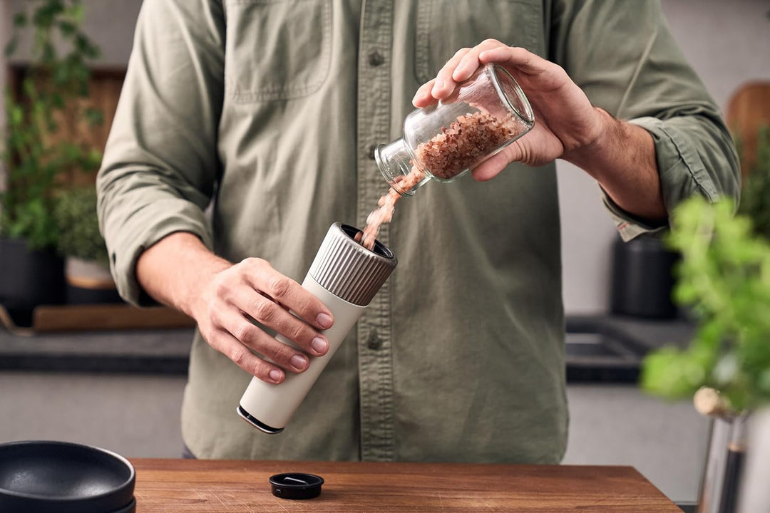 ZWILLING Spices Gewürzmühlen-Set, 2-tlg, Keramikmahlwerk, stufenlos verstellbar, fein bis grob, für