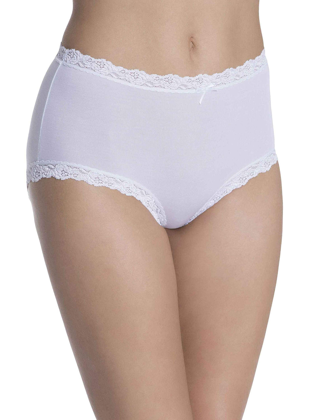 Nina von C. Damen-Taillenslip 3er-Pack Modal Weiss 38, Weiß 38