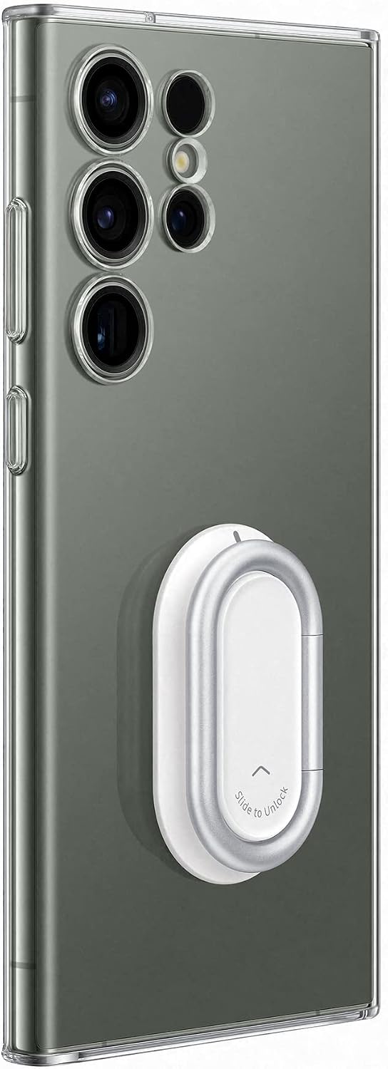 Samsung Clear Gadget Smartphone Case EF-XS918 für Galaxy S23 Ultra, Handy-Hülle, Standfuss, Durchsic