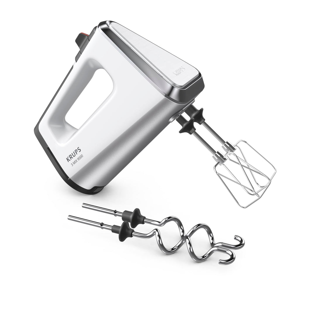 Krups GN9101 3 Mix 9000 Handmixer | 750 Watt | leistungsstark | Geschwindigkeitsregler | Turbomodus