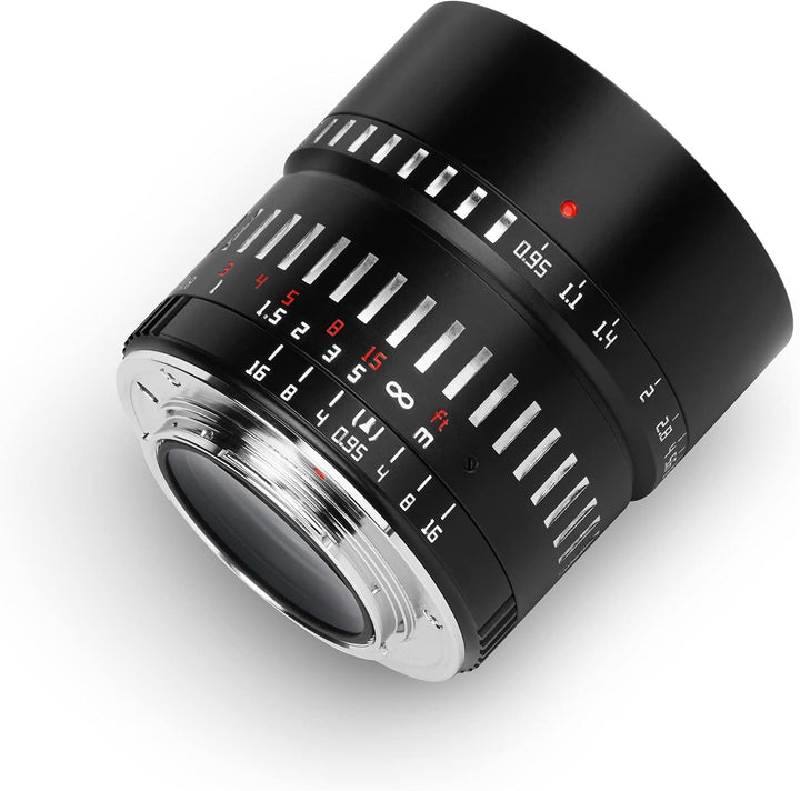TTARTISAN 50 mm F0,95 APS-C Kameraobjektiv, manuelle grosse Blende, Prime-Kameraobjektiv, spiegellos