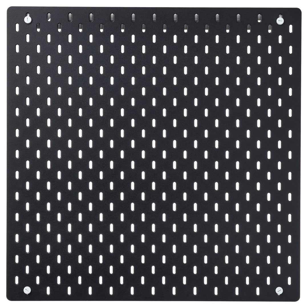IKEA SKÅDIS Stecktafel, 56 x 56 cm, Schwarz