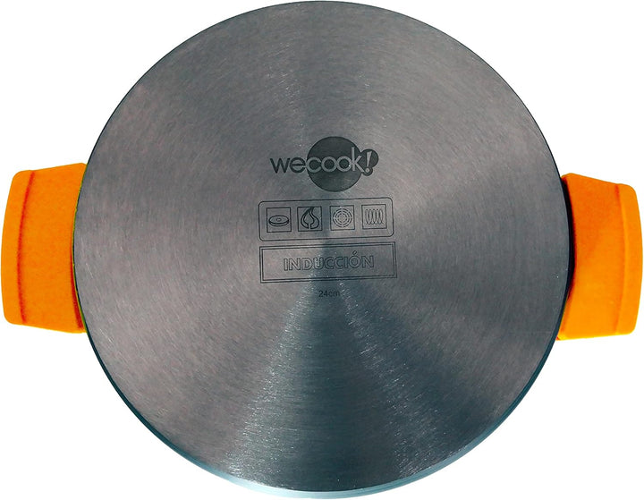CAST ALUMINIUM POT WITH LID ECOCHEF 32 cm., 32 cm.