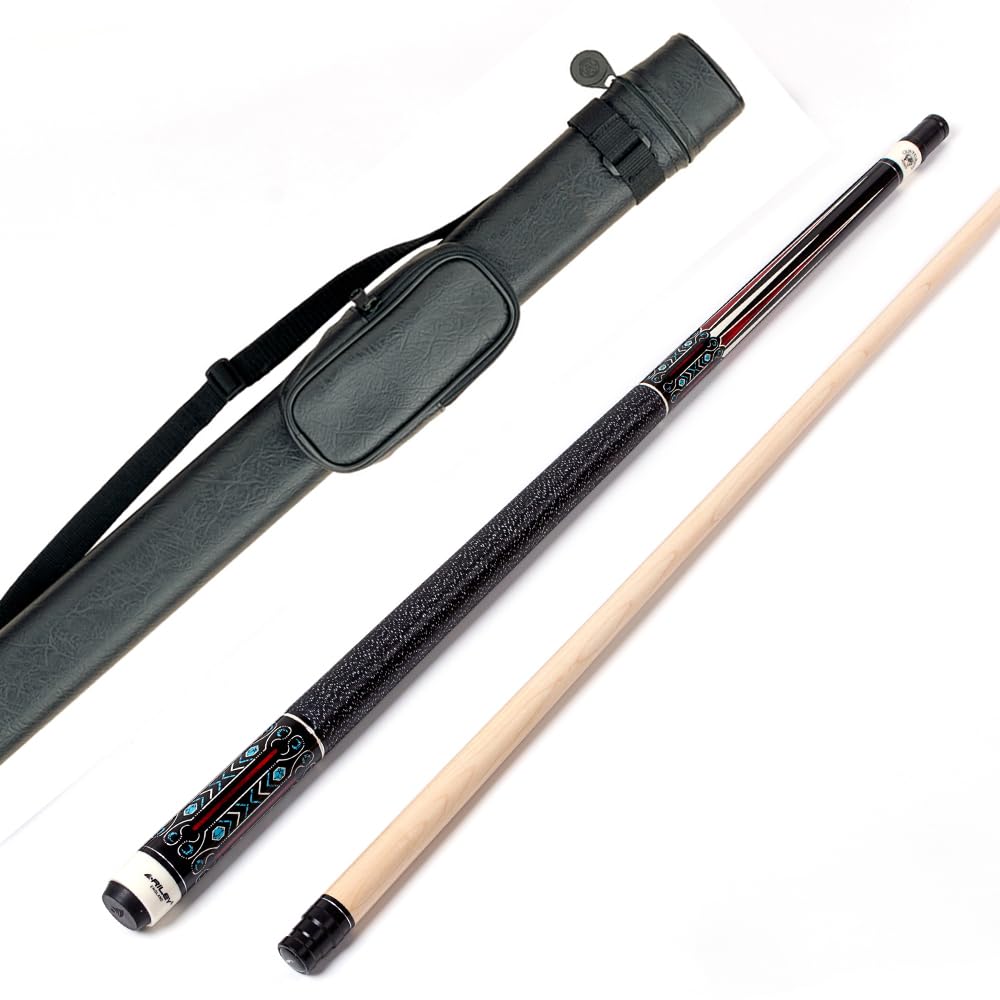 Riley Centurion American Billardqueue mit Leinenummanteltem Griff, 147 cm, 13 mm Spitzen-Gelenkschut