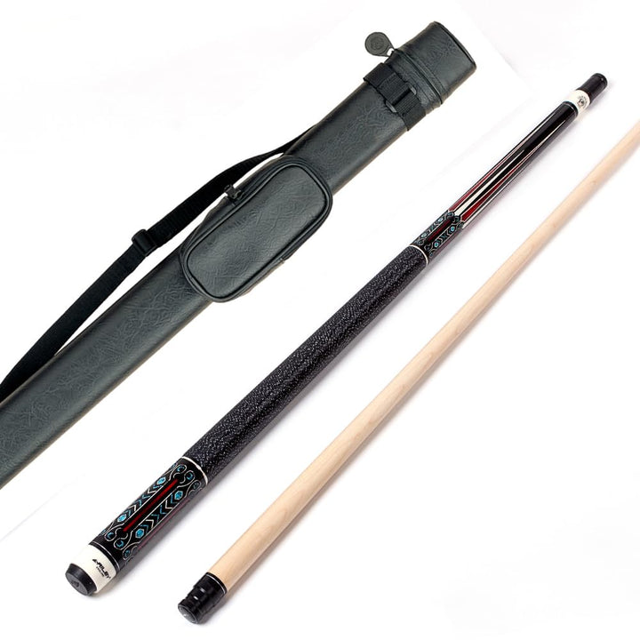 Riley Centurion American Billardqueue mit Leinenummanteltem Griff, 147 cm, 13 mm Spitzen-Gelenkschut