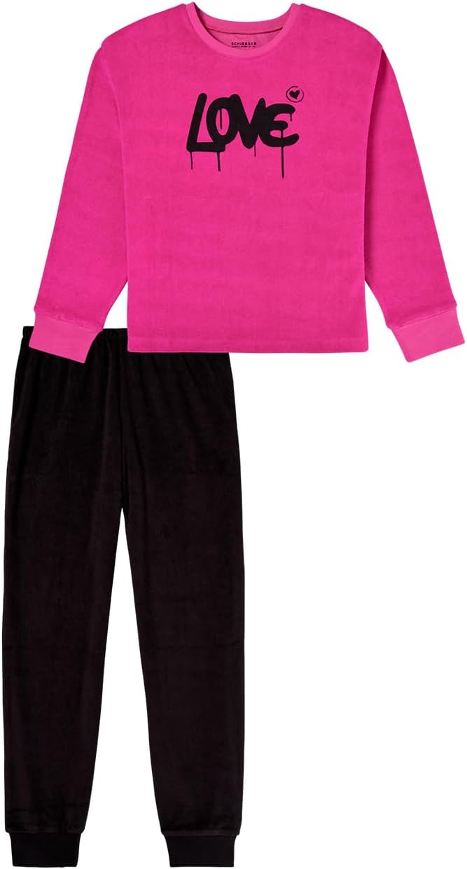 Schiesser Mädchen Pyjamaset 164 Pink_181978, 164 Pink_181978