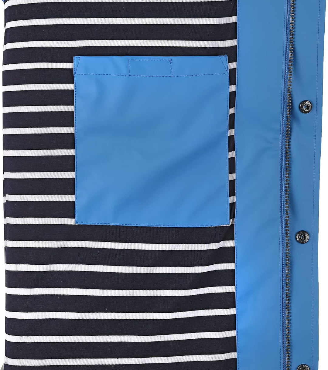 Dry Fashion Herren PU-Parka Lübeck - Regenjacke Herren Wasserdicht Winddicht Reissverschluss Outdoor