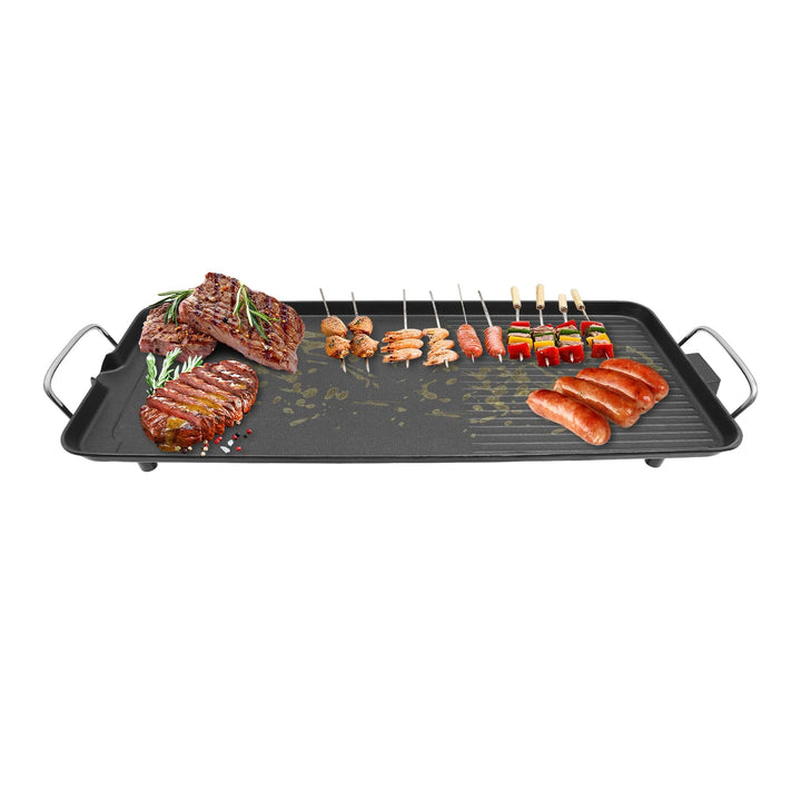1500W Elektrischer Tischgrill, Outdoor Barbecue Grill, Elektrogrill, Barbecue Grill mit verbrühungss