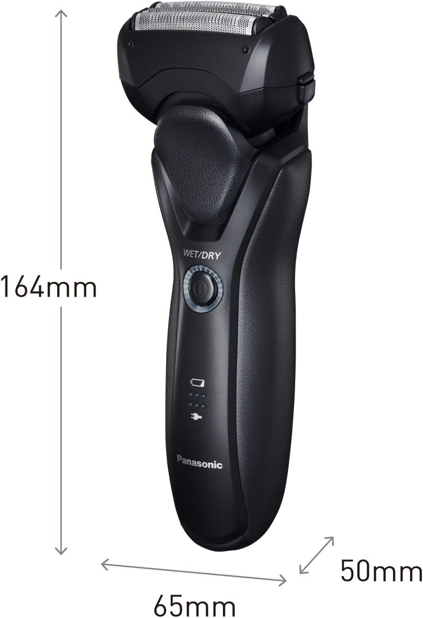 Panasonic Series 500 ES-RT37 Wet und Dry Herrenrasierer mit 3 Klingen für schnellen und präzisen Sch