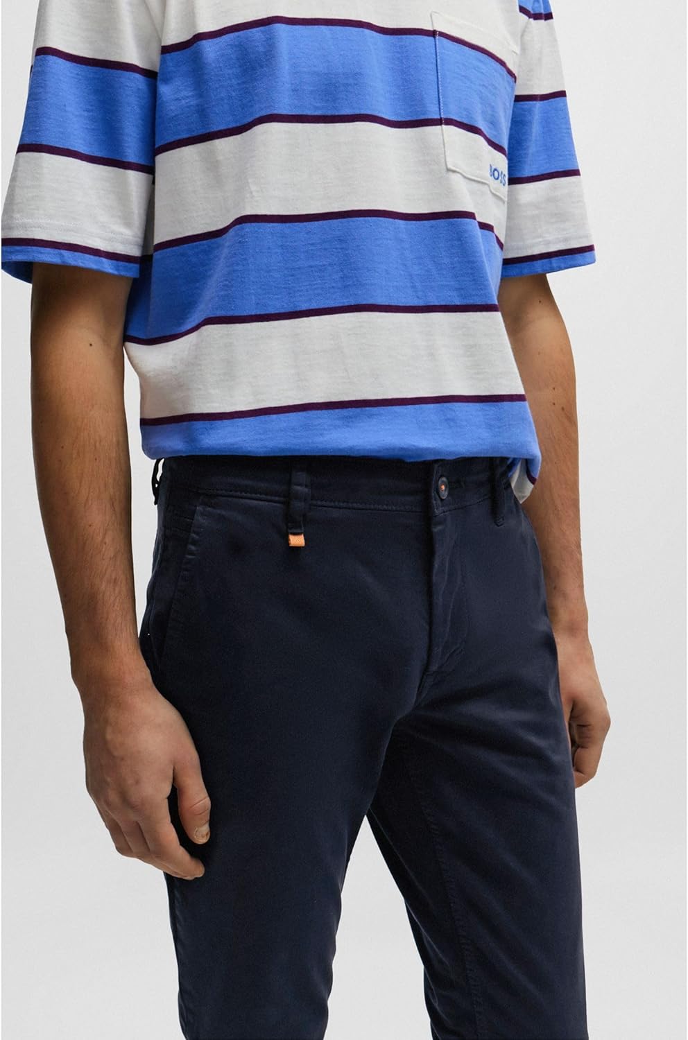 BOSS Herren Schino-Slim D Hose New - Dark Blue404 34W / 34L, New - Dark Blue404 34W / 34L