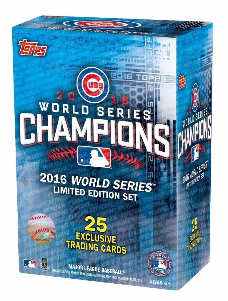 Topps 2016 Chicago Cubs Baseball World Series Champions Set MLB Box