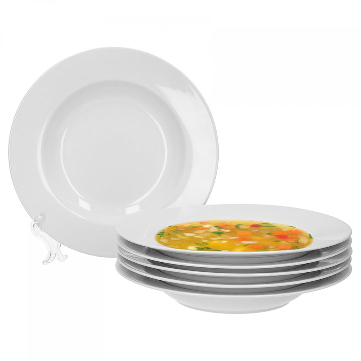 Van Well Geschirrset Trend (Teller tief 23 cm 6 Stk), Teller Tief 23 Cm 6 Stk