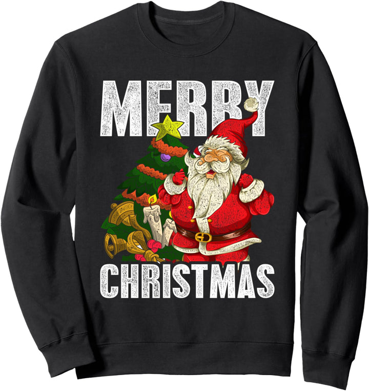 Christmas Kinder Pajama Geschenk Weihnachtsmann Sweatshirt