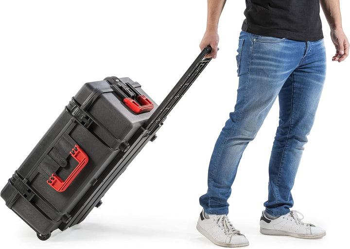 PARAT PROTECT-LINE PROTECT 71-F Roll Transportkoffer inkl. Schaumeinlage (Koffer mit Rollen, für Mes